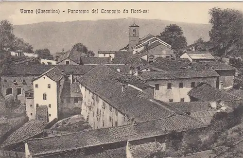 Verna (Cosentino) Panorama del Convento da Nord-Est ngl F4727
