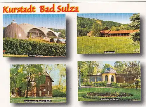 Bad Sulza, Mehrbildkarte ngl G1019