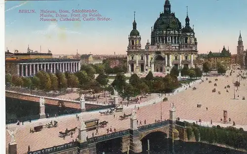 Berlin, Schloßbrücke, Museum, Dom ngl F7045