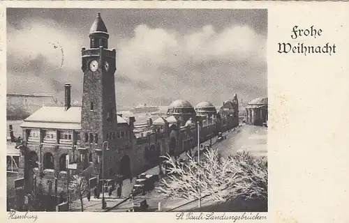 Hamburg, St.Pauli-Landungsbrücken gl1933 F5626