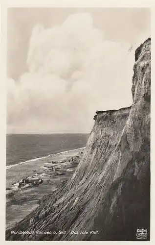 Kampen a. Sylt, das rote Kliff ngl F7370