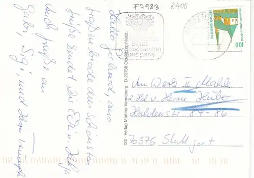 Grüße von der Ostsee, Mehrbildkarte glum 1990? F7983