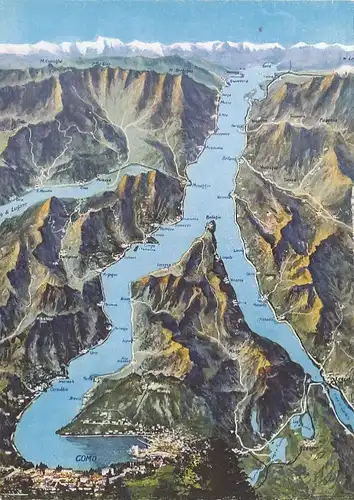 Lago di Como, Panorama ngl G1123