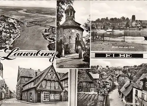 Lauenburg an der Elbe, Mehrbildkarte gl1969 F5759