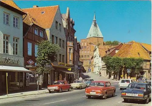 Luftkurort Mölln (LBG), Marktstraße mit St.Nicolaikirche ngl F8029