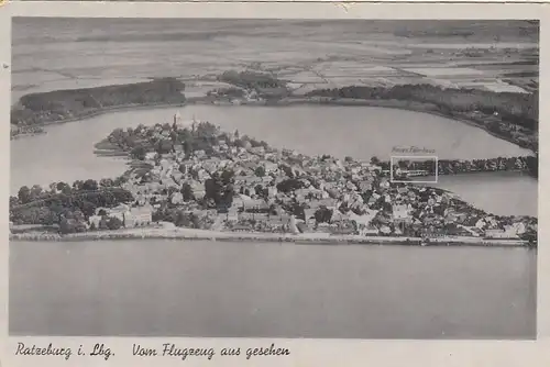 Ratzeburg i.Lauenburg vom Flugzeug aus, Neues Fährhaus ngl F8039