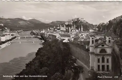 Salzburg, Blick von der HUmboldterrasse ngl F8803