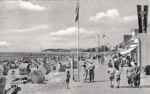 Ostseeheilbad Grömitz in Holst., Strandpromenade ngl F8101