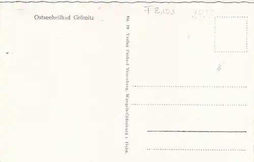 Ostseeheilbad Grömitz in Holst., Strandpromenade ngl F8101