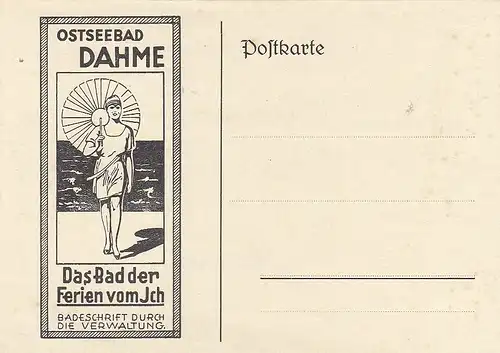 Ostseebad Dahme i.Holst., Gemeinde-Werbekarte ngl F8147