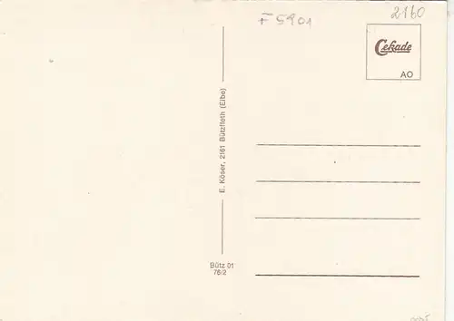 Bützfleht, Elbe, Mehrbildkarte ngl F5901