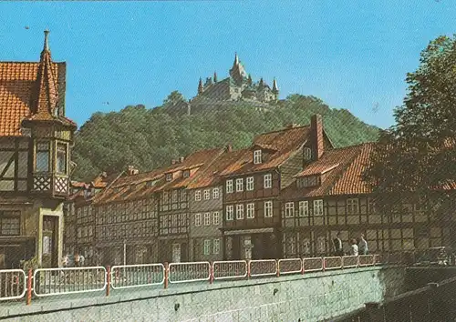 Wernigerode, Blick zum Feudalmuseum Schloß, ngl G1255