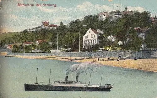 Blankenese bei Hamburg, Süllberg gl1910 F5108