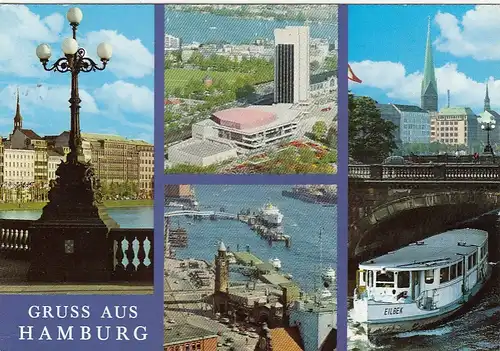 Hamburg, Mehrbildkarte gl1979? G0925