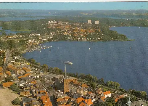 Plön am See, Holsteinische Schweiz, Luftbild ngl F7589