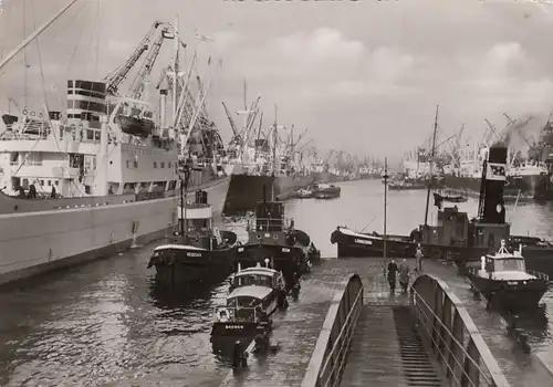 Bremen, Übersee-Hafen gl1956 F8338