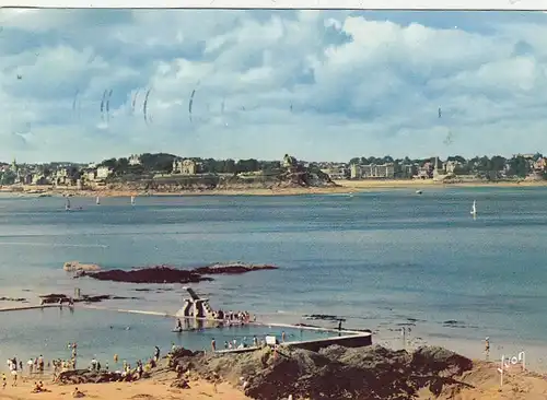 Bretagne, L'embouchure de la Rance entr Dinard et Saint-Malo gl1963 F9268