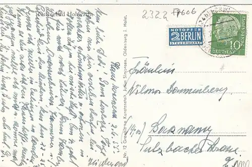 Ostseebad Hohwacht, Hohes Ufer gl1955 F7606
