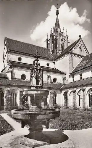 Bebenhausen (Tübingen), Klosterhof mit Brunnen ngl F9122