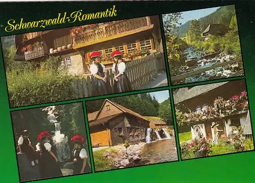 Schwarzwald-Romantik, Mehrbildkarte gl1982? G1045