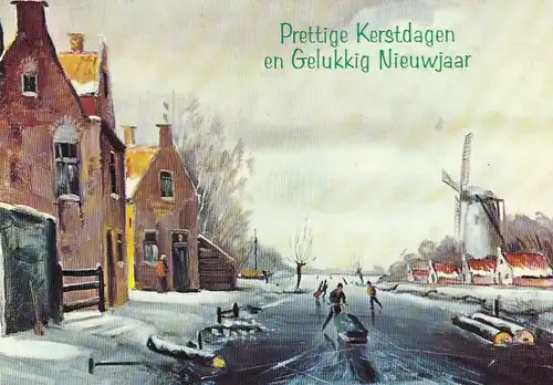 Prettige Kerstdagen en Gelukkig Nieuwjaar gl1976 G1468