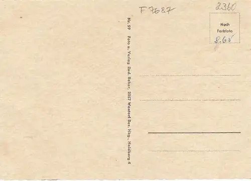 Bad Segeberg, Holstein, Mehrbildkarte ngl F7687