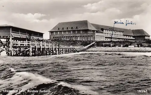 Utersum auf Föhr, Nordsee Kurheim gl1939 F6320