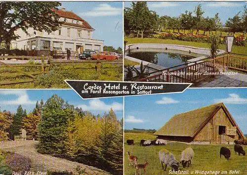 Sottorf Kr.Harburg, Cordes Hotel am Forst Rosengarten gl1970 F5389