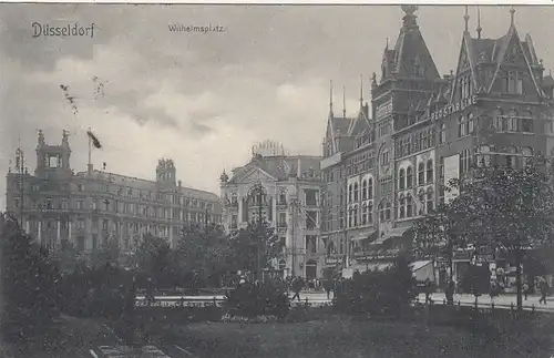 Düsseldorf, Wilhelmsplatz gl1905 F9408