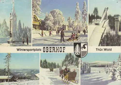 Oberhof (Thür. Wald) Mehrbildkarte gl1963? F9289