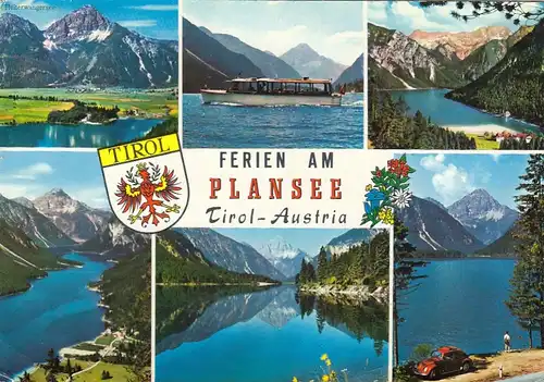 Am Plansee, Tirol, Mehrbildkarte glum 1960? G1609