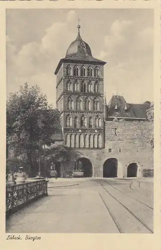 Lübeck, Burgtor ngl F7845