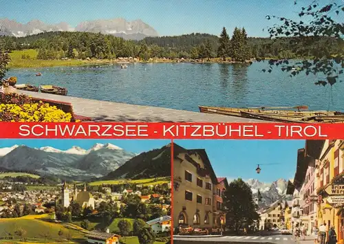 Kitzbühel in Tirol, Mehrbildkarte gl1981 G1280