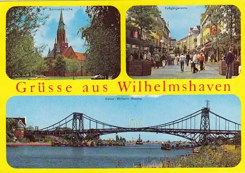 Wilhelmshaven, Mehrbildkarte gl1985 F8745