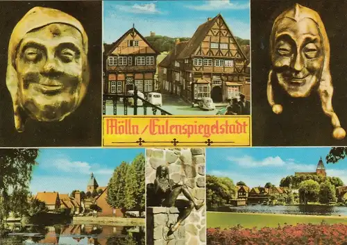 Eulenspiegelstadt Mölln (LBG), Mehrbildkarte gl1974 F8030