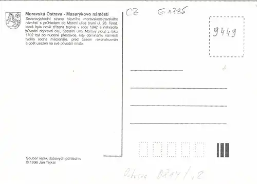 Moravská Ostrava, Masarykovo námesti ngl G1735