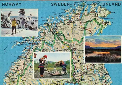 Nordskandinavien, Karte ngl G1345