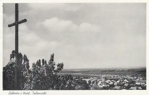 Lübbecke, Westf., Teilansicht gl1956? F6586