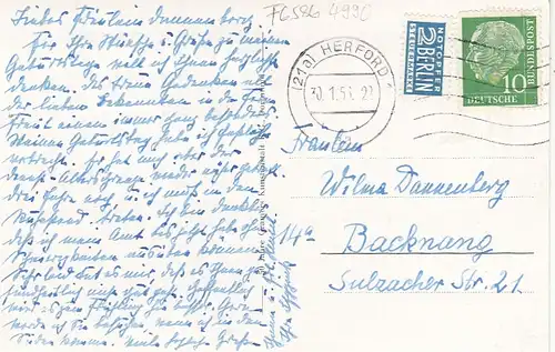 Lübbecke, Westf., Teilansicht gl1956? F6586