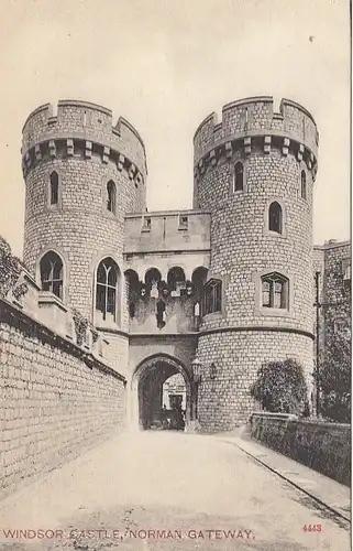 Windsor Castle, Norman Gateway ngl F9566