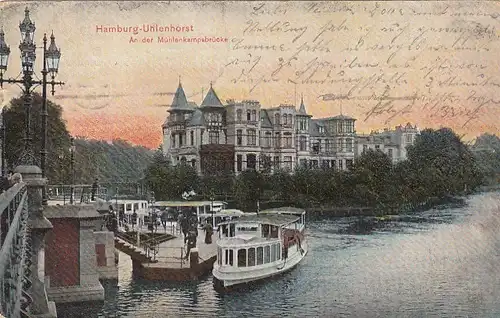 Hamburg-Uhlenhorst, An der Mühlenkampsbrücke gl1912? F5706