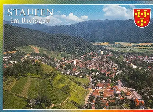 Fauststadt Staufen i.Brg. Panorama gl1998 G1385