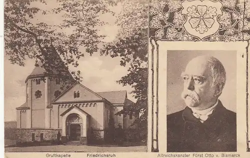 Friedrichsruh, Grabkapelle des Altreichskanzlers Fürst Bismarck ngl F5752