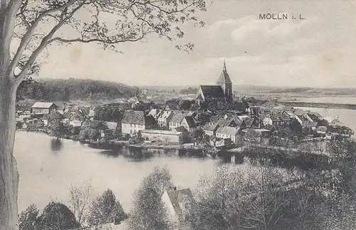 Mölln i.L., Totalansicht gl1908? F8014