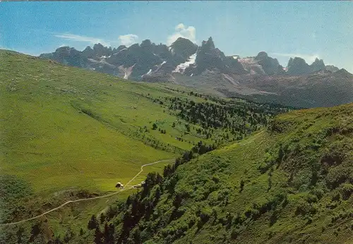 Dolomiti, Passo Lusia, veduta dalla funivia ngl G1424