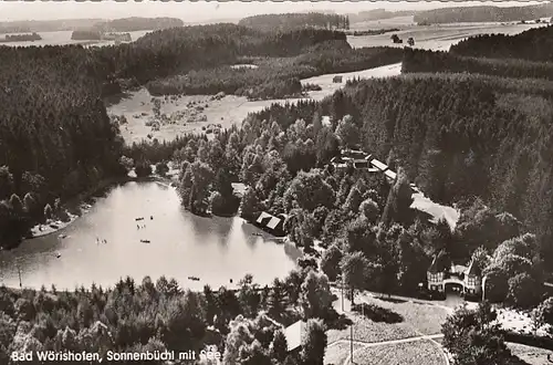 Bad Wörishofen, Allgäu, Sonnenbüchl mit See gl1960 F9585