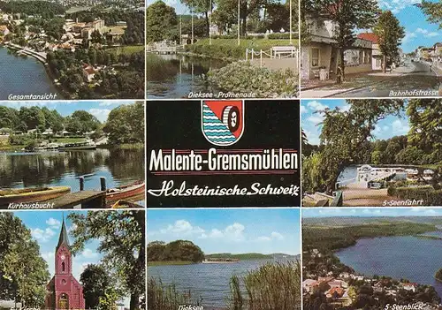 Malente-Gremsmühlen, Mehrbildkarte gl1979 F8058