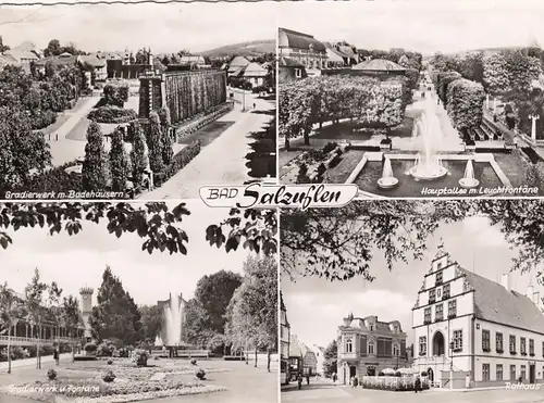 Bad Salzuflen, Mehrbildkarte gl1957 F6789