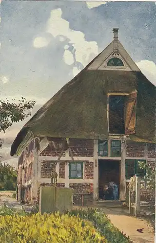 Neuengamme, Kleiner Katen Baujahr 1734 ngl F5739