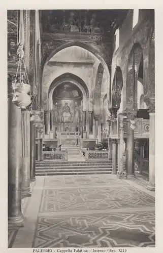 Palermo, Cappella Palatina, Interno ngl F8932